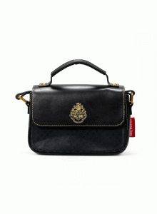 Чанта тип Satchel – Хари Потър, Хогуортс - Черно и Златно